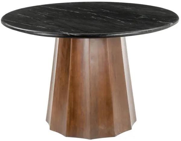 Aipe Dining Table Black & Brown