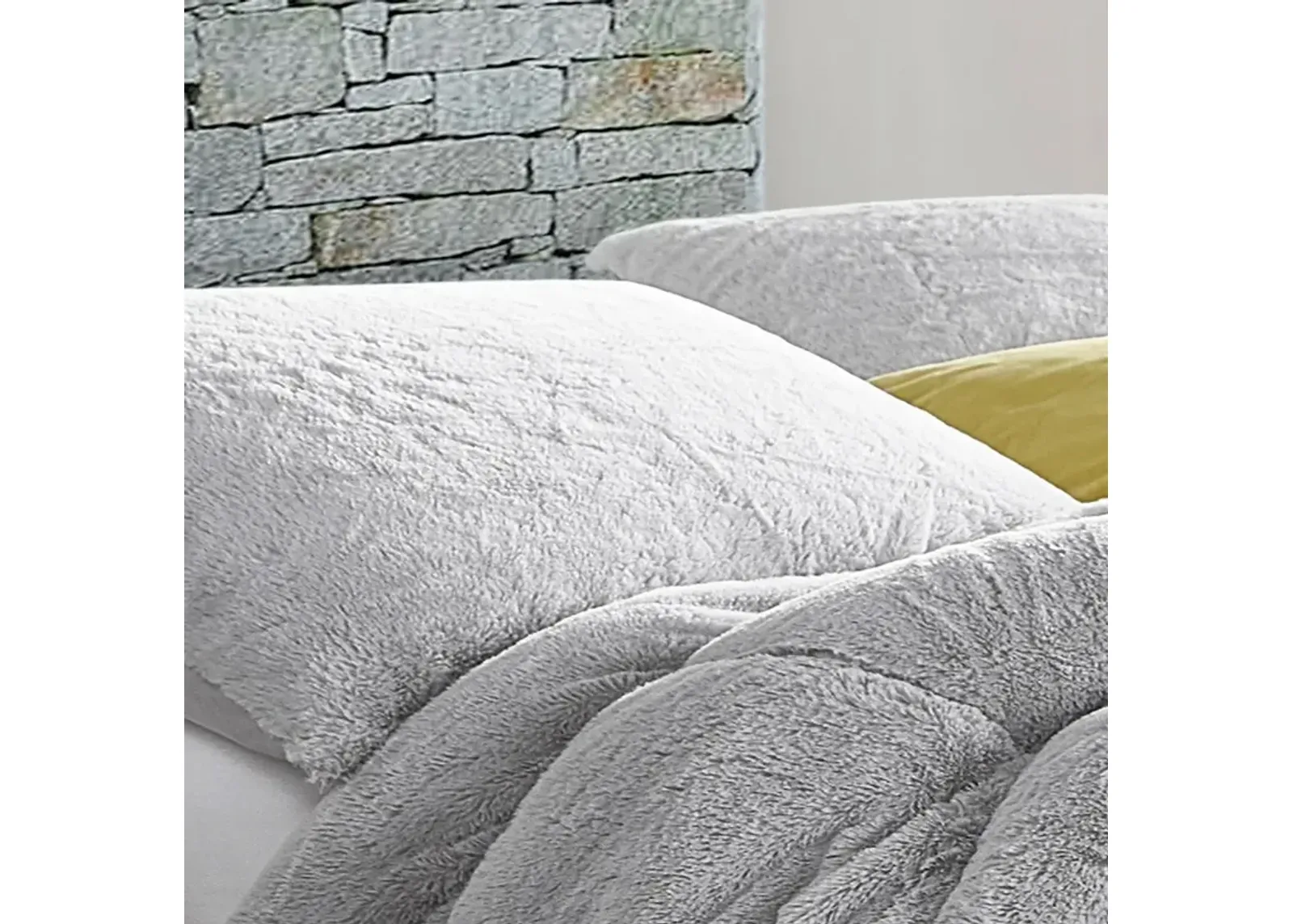 Are You Kidding Bare - Coma Inducer® Sham - Antarctica Gray