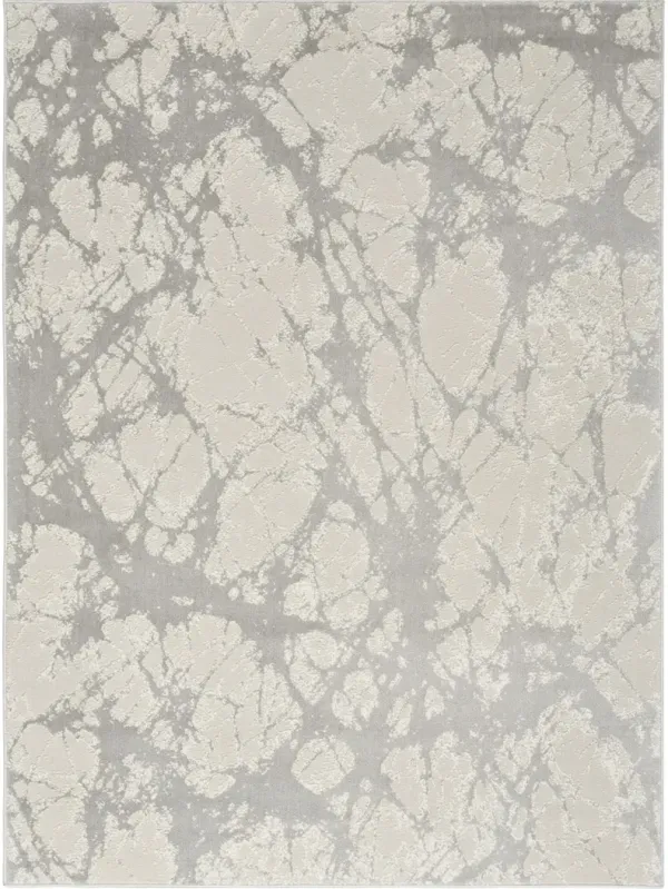 CK011 Verdant VRD05 Gray/Beige 5'3" x 7'3" Rug