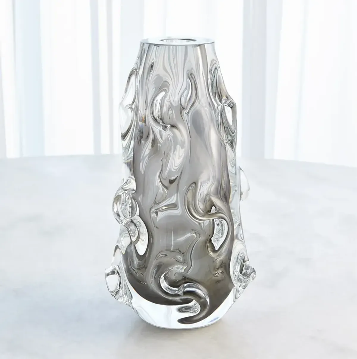 Thorn Vase-Grey