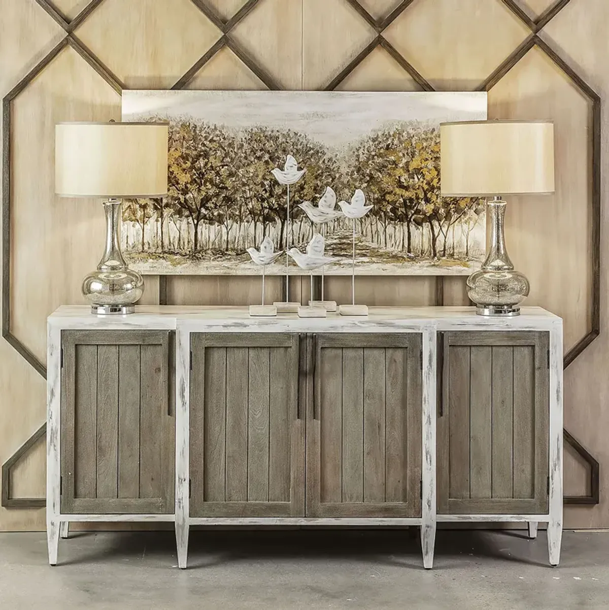 Wilder Credenza - 4 Door