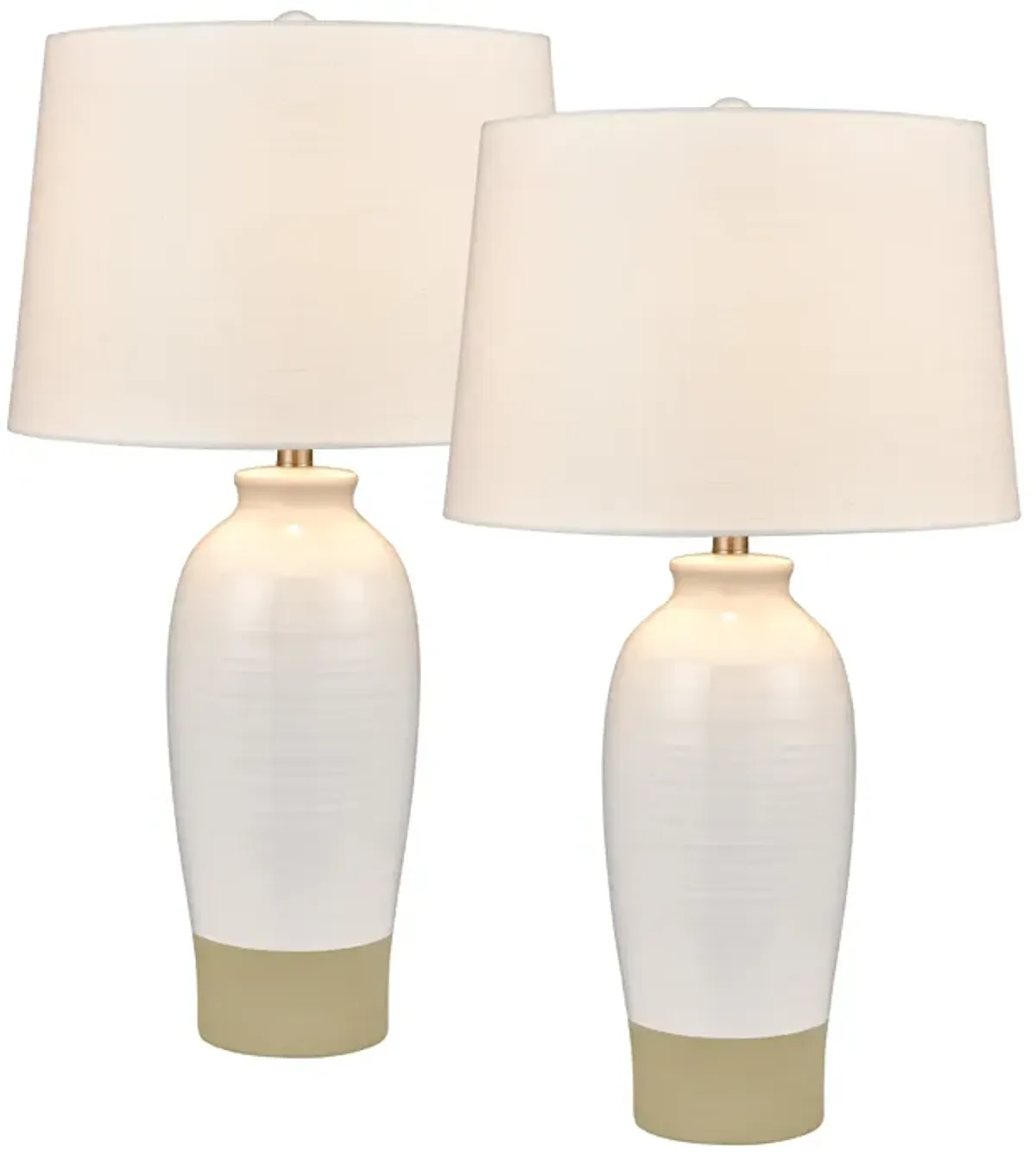 Peli 29'' High 1-Light Table Lamp Set