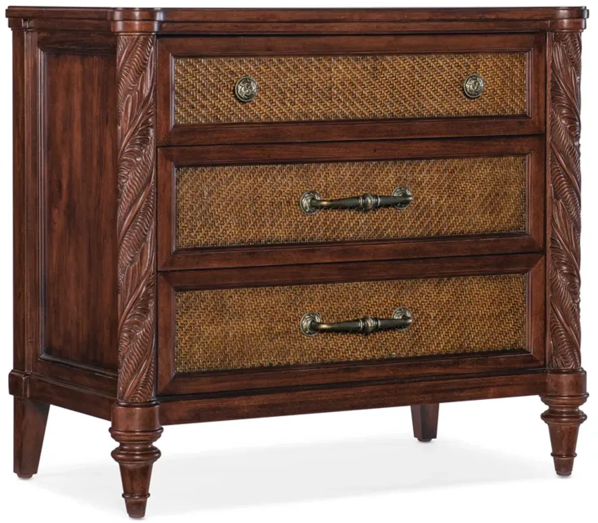 Charleston Three-Drawer Nightstand