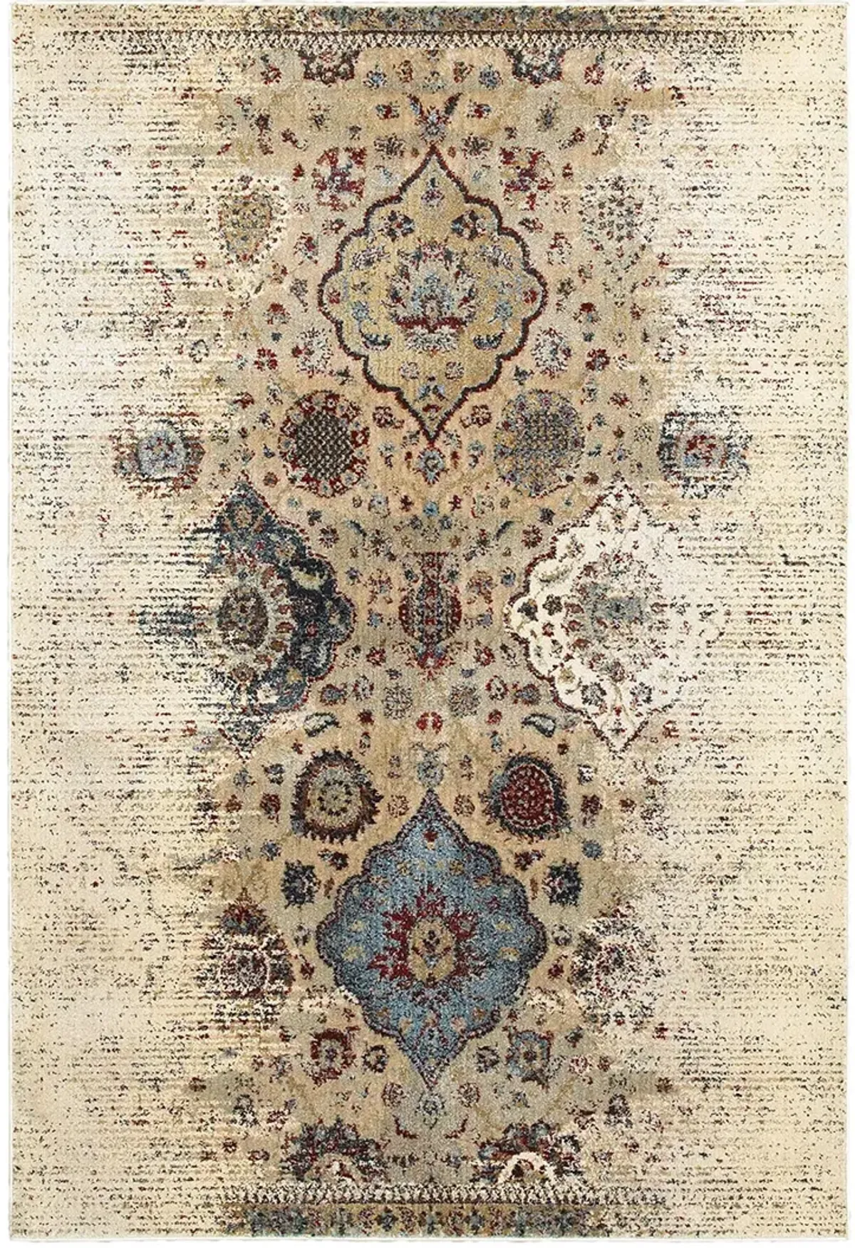 Empire 3'10" x 5'5" Ivory Rug