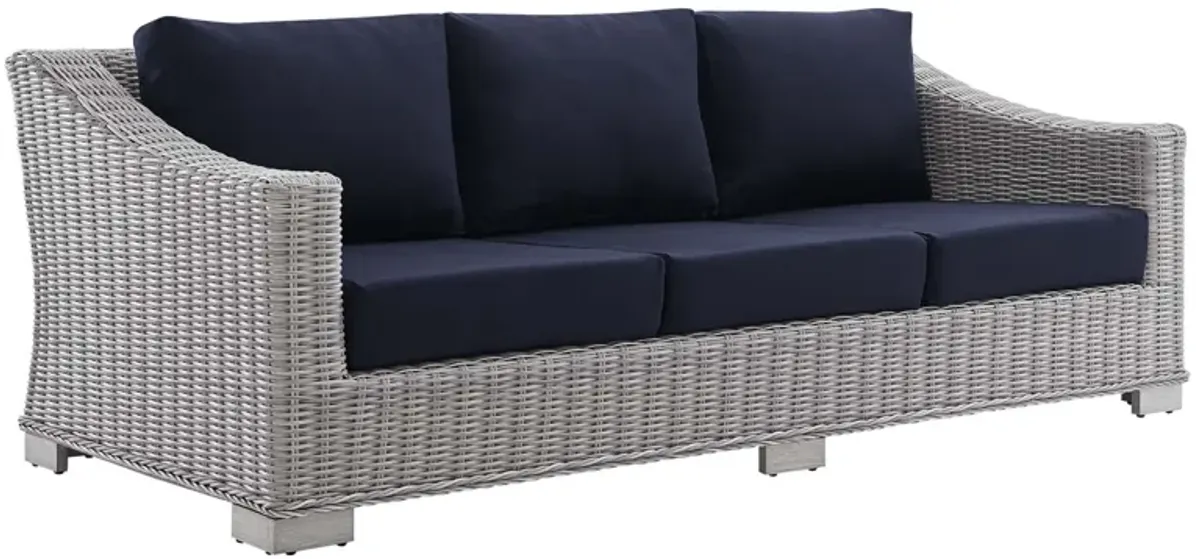 Modway - Conway Sunbrella� Outdoor Patio Wicker Rattan Sofa