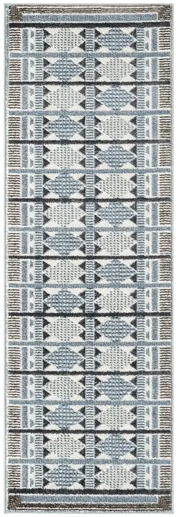 Nordic NRC06 Blue 2' x 6' Rug