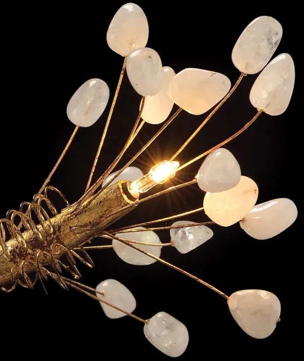 Sixteen-Light Halogen Chandelier