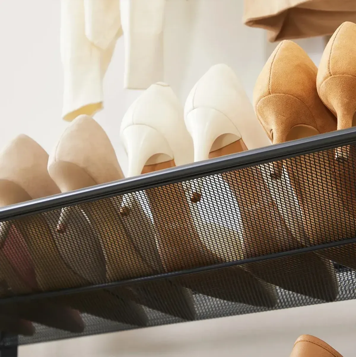 6-Tier Shoe Rack - Spacious Storage Solution for Organized Footwear