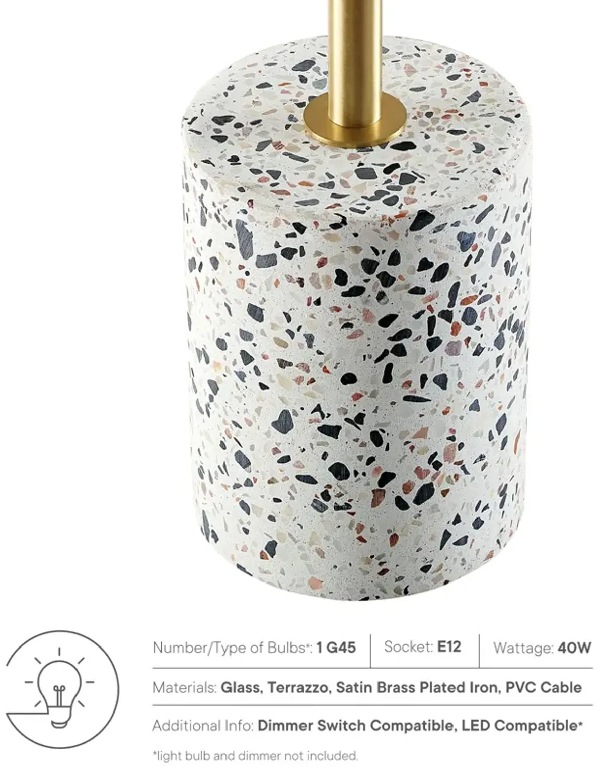 Logic Terrazzo Table Lamp