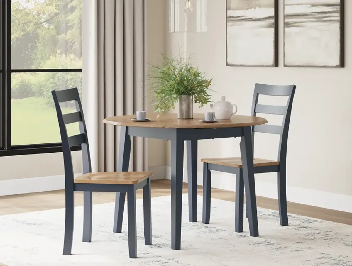 Gesthaven Blue 5 Piece Dining Set