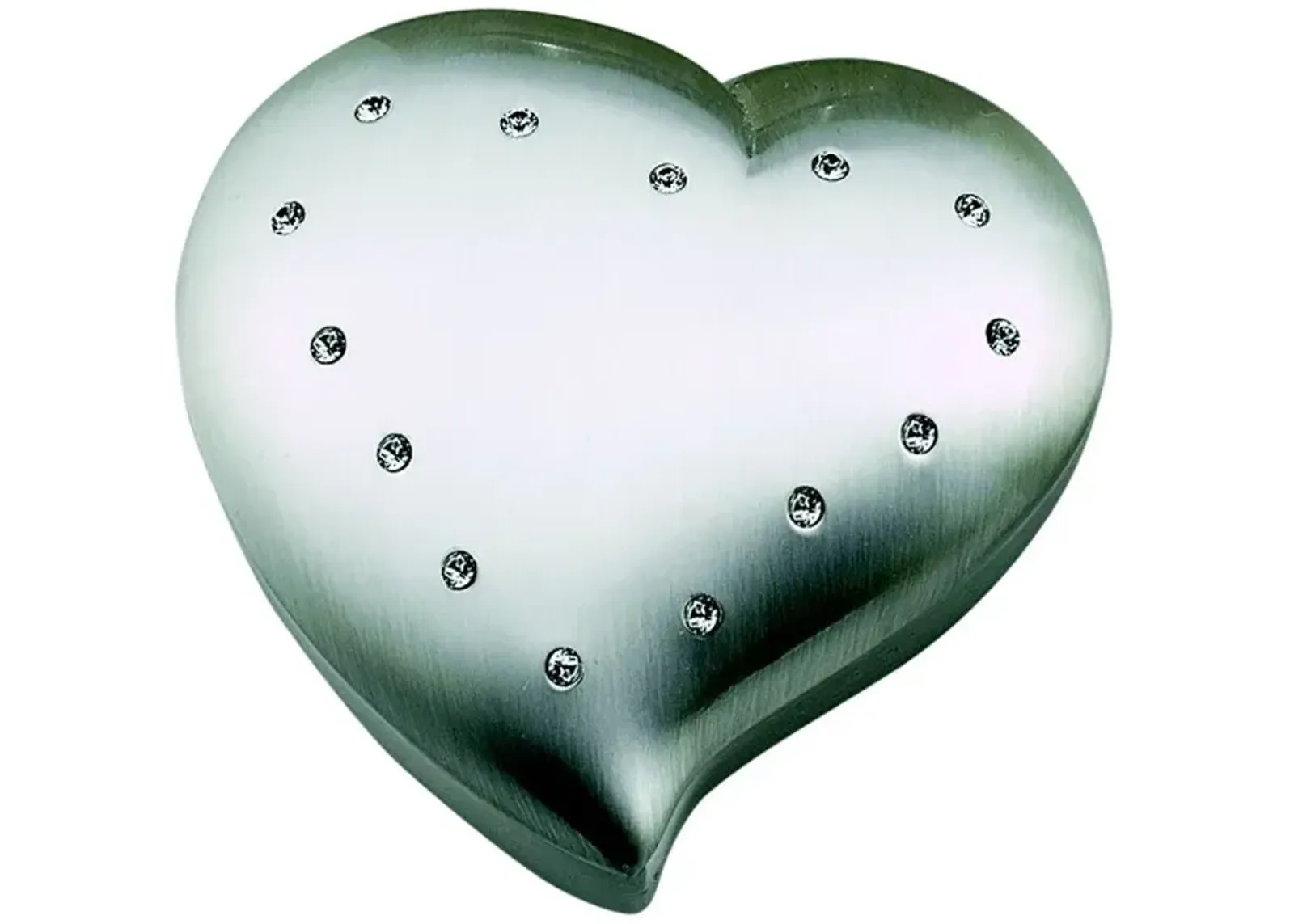 Free Form Heart Shaped Box With Crystals