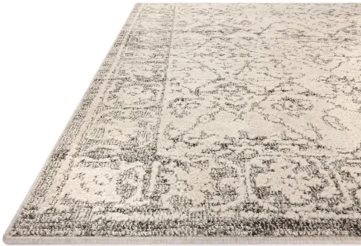 Gigi Ivory/Stone 2'7" x 10'0" Runner Rug by Magnolia Home by Joanna Gaines x Loloi