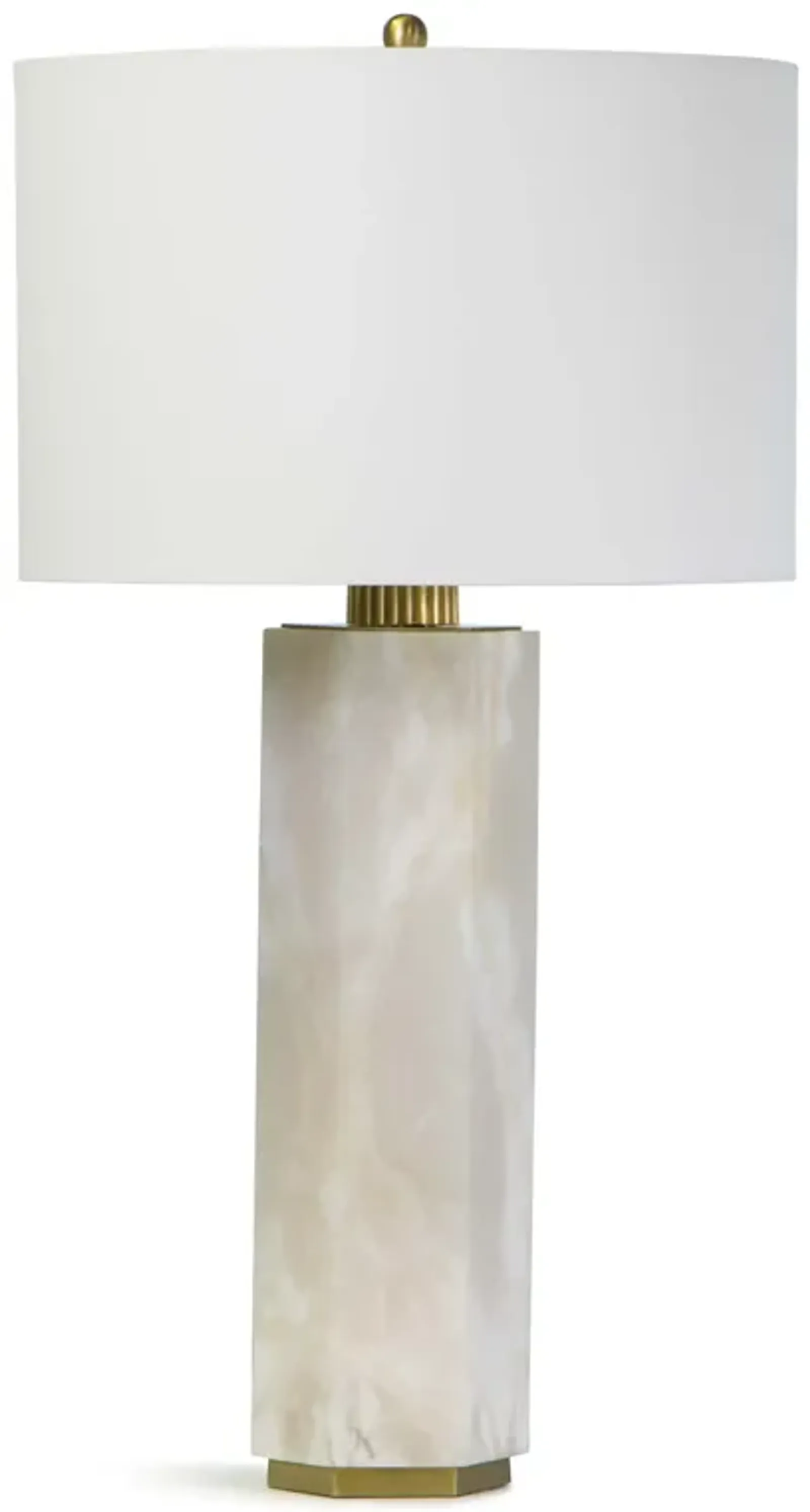 Gear Alabaster Table Lamp