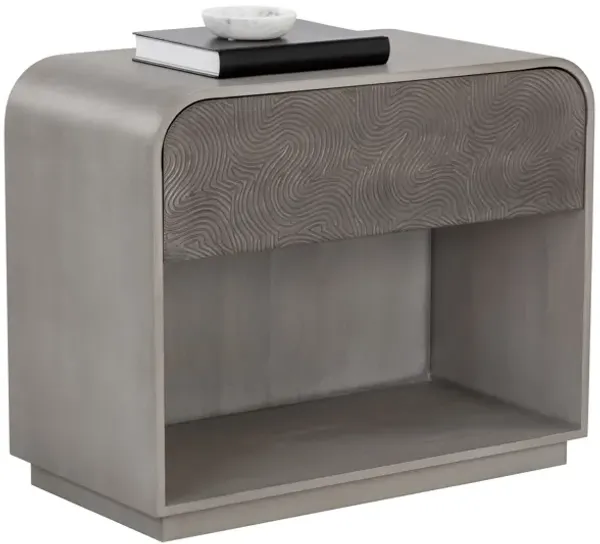 Algarve Nightstand - Grey