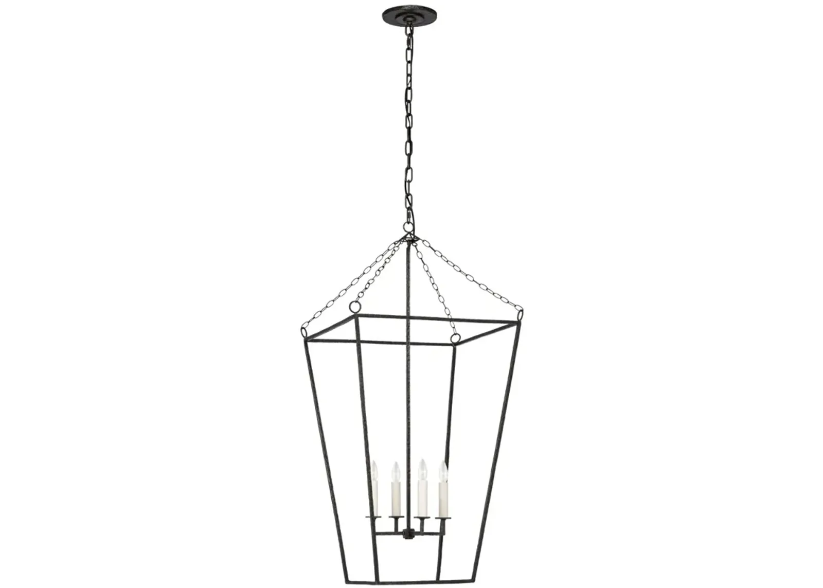 Malloy 18" Open Frame Forged Lantern