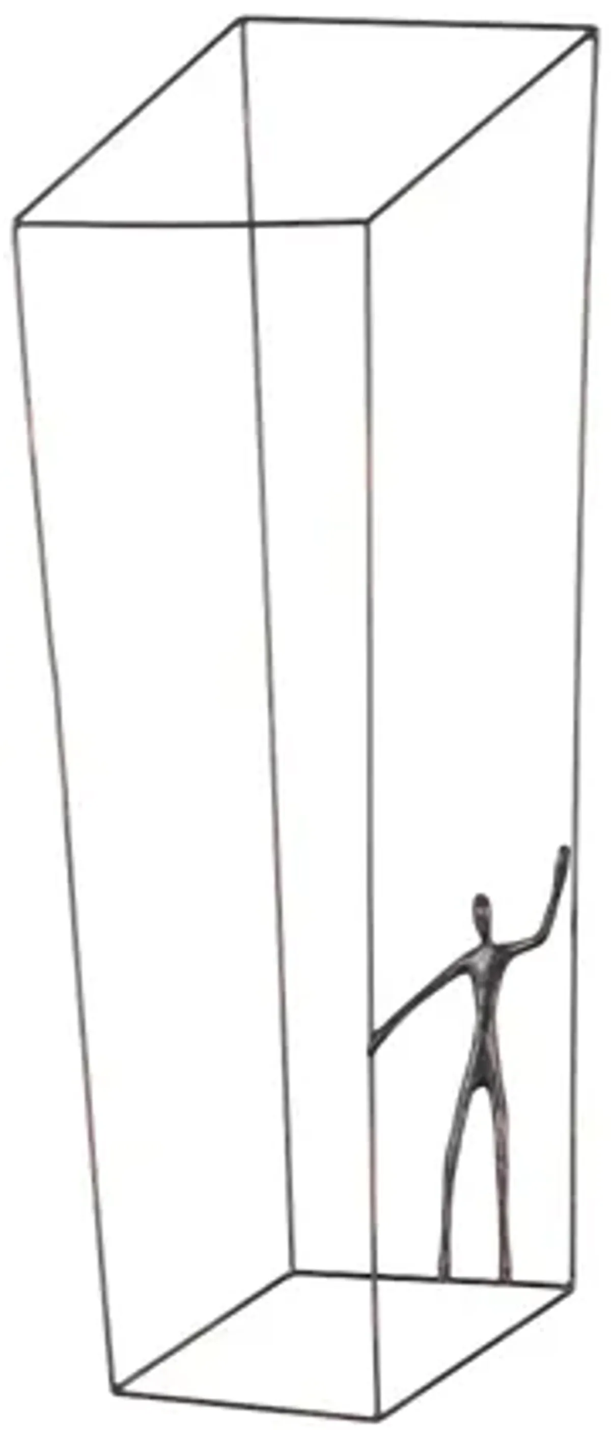 Perspective Rectangular Standing Right Wall Art