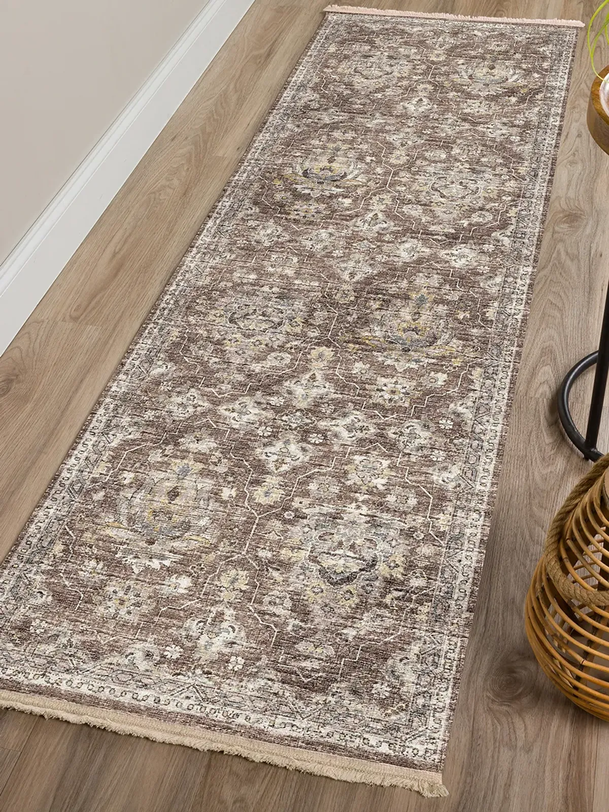 Marbella MB4 Mocha 2'3" x 12' Rug