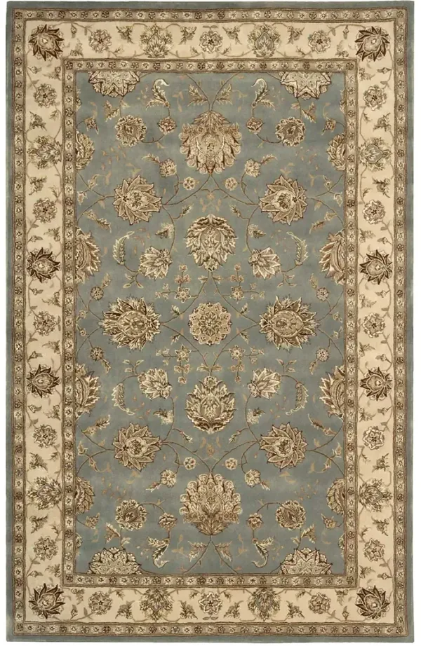 Nourison 2000 2210 Blue 5'6" x 8'6" Rug