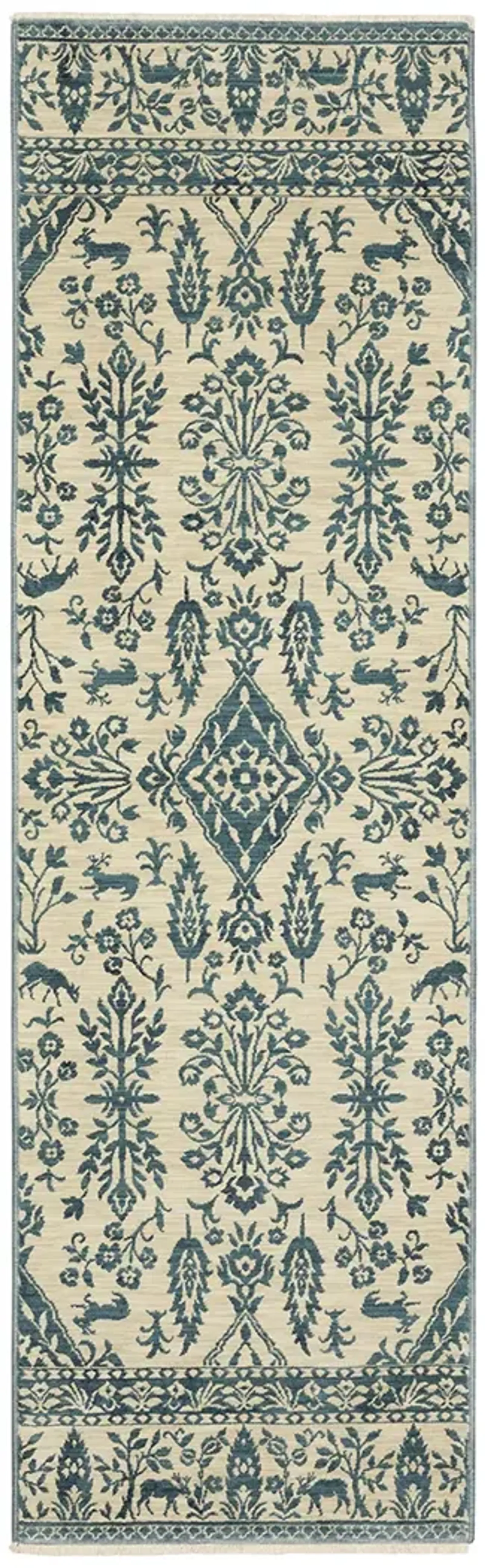 Francesca 2'3" x 7'6" Blue Rug