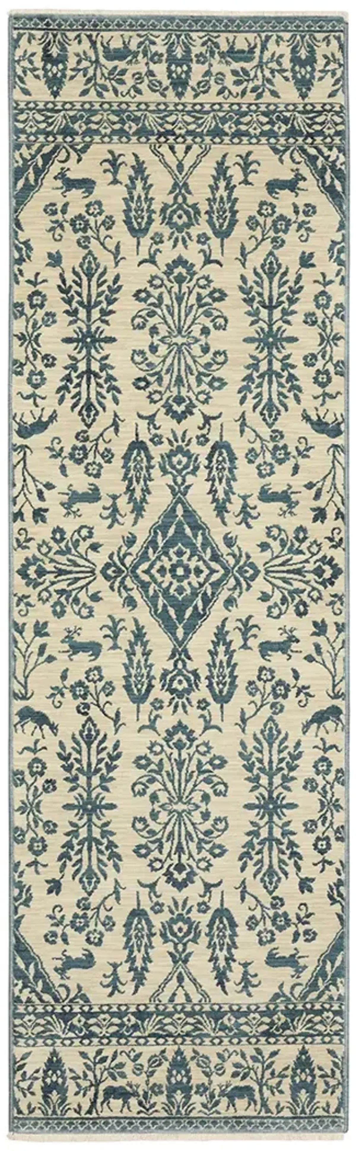 Francesca 2'3" x 7'6" Blue Rug