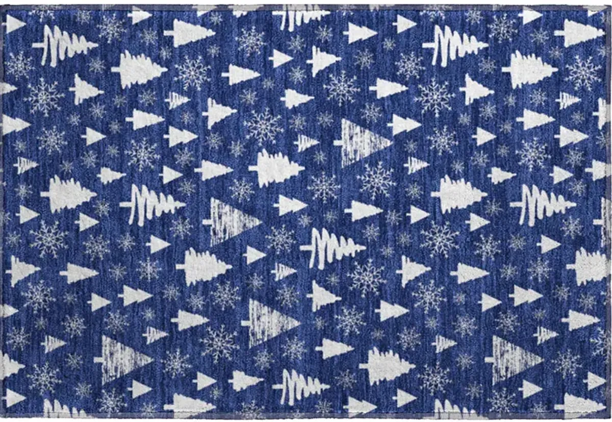 Merry & Bright MY23 Navy 20" x 30" Rug