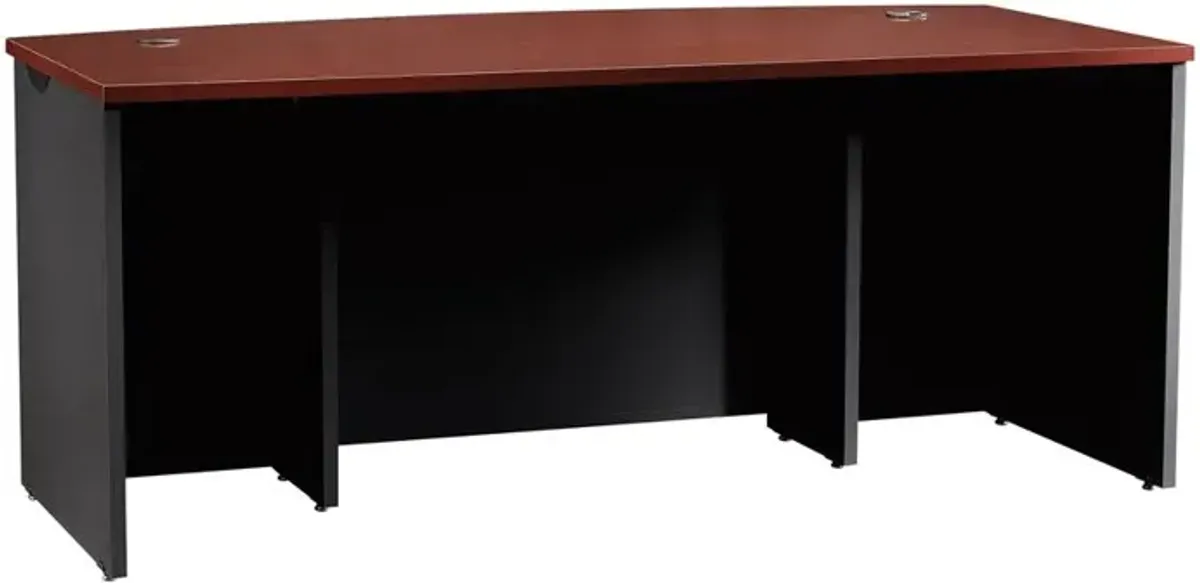 Sauder Via Executive Desk  Classic Cherry