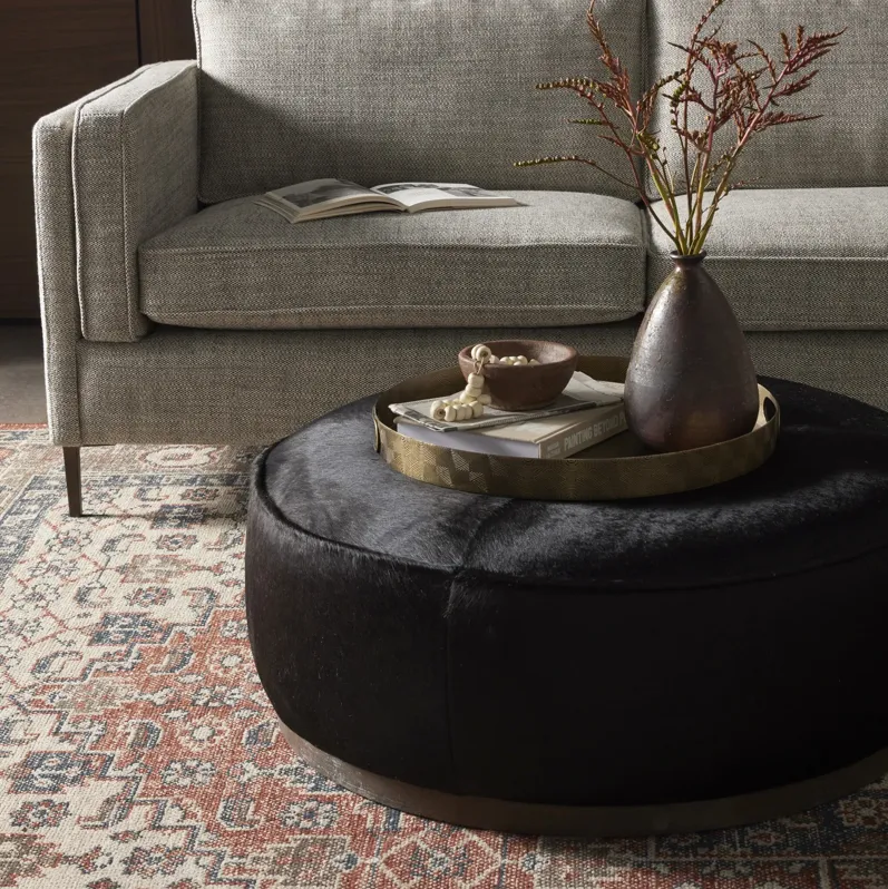 Sinclair Large Round Ottoman