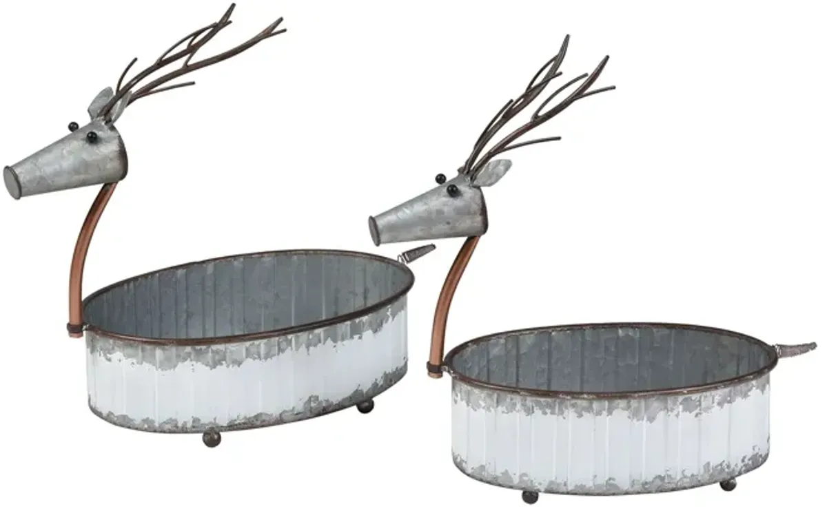 Winterbrigde Reindeer Pot