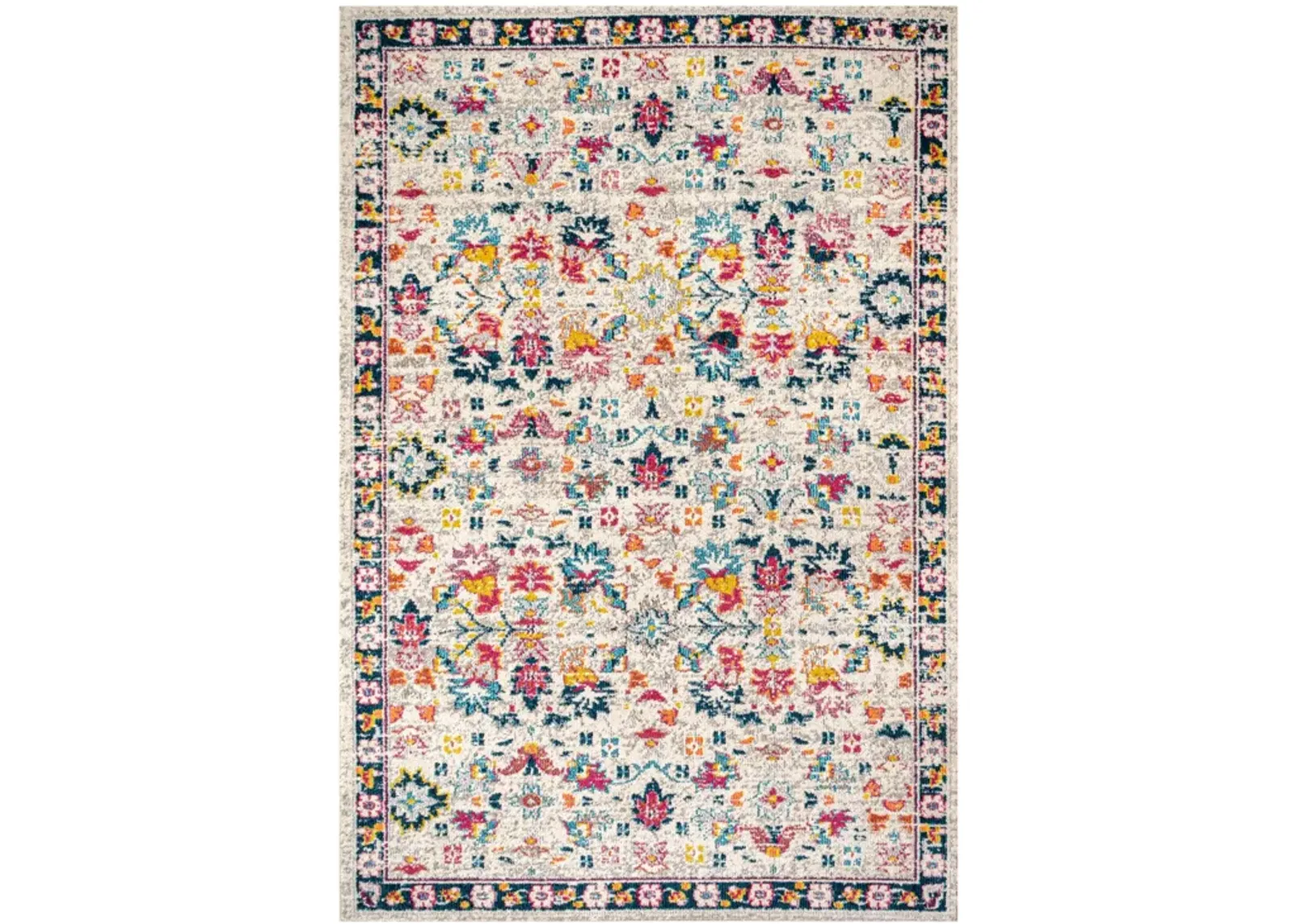 Alfombra Modern Persian Boho Floral Area Rug