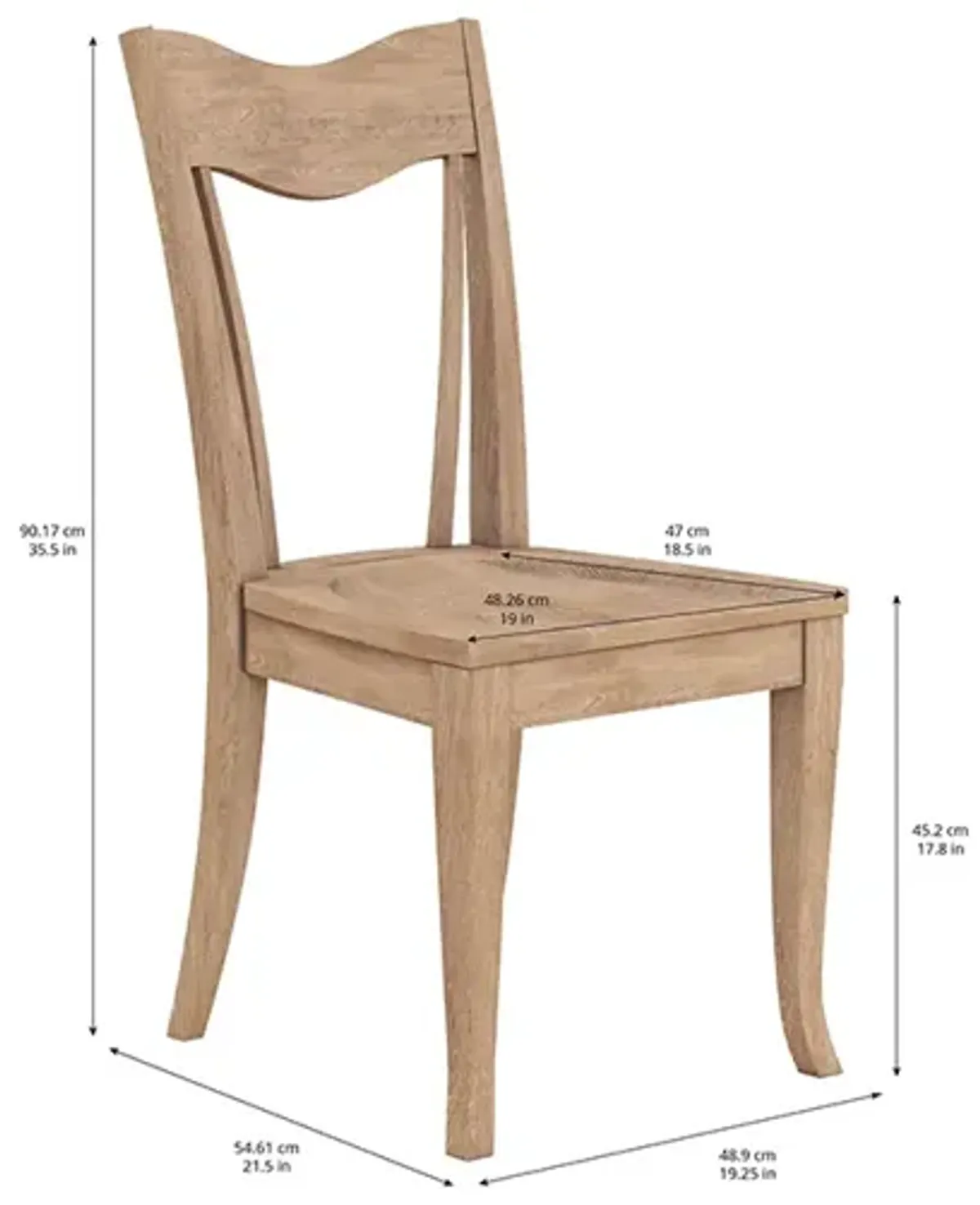 Post Side Chair (Set of 2)