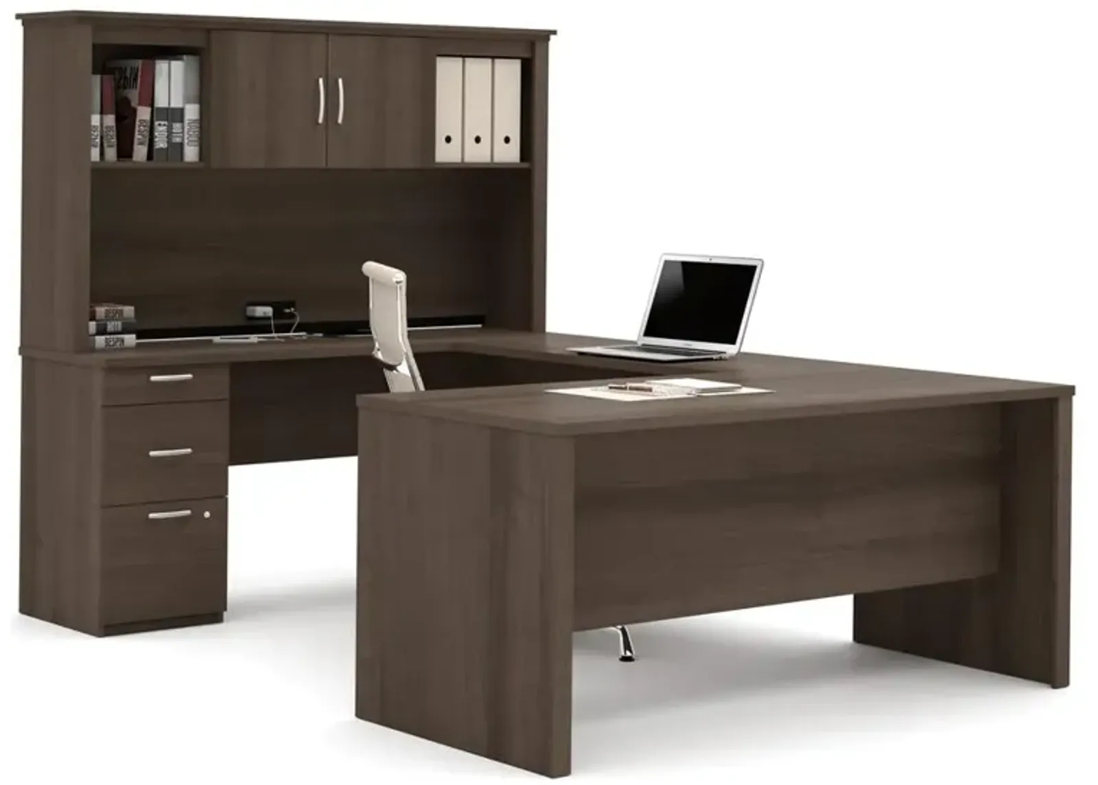 Bestar U-Shaped Desk in Antigua