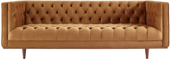 Elation Tufted Performance Velvet Sofa