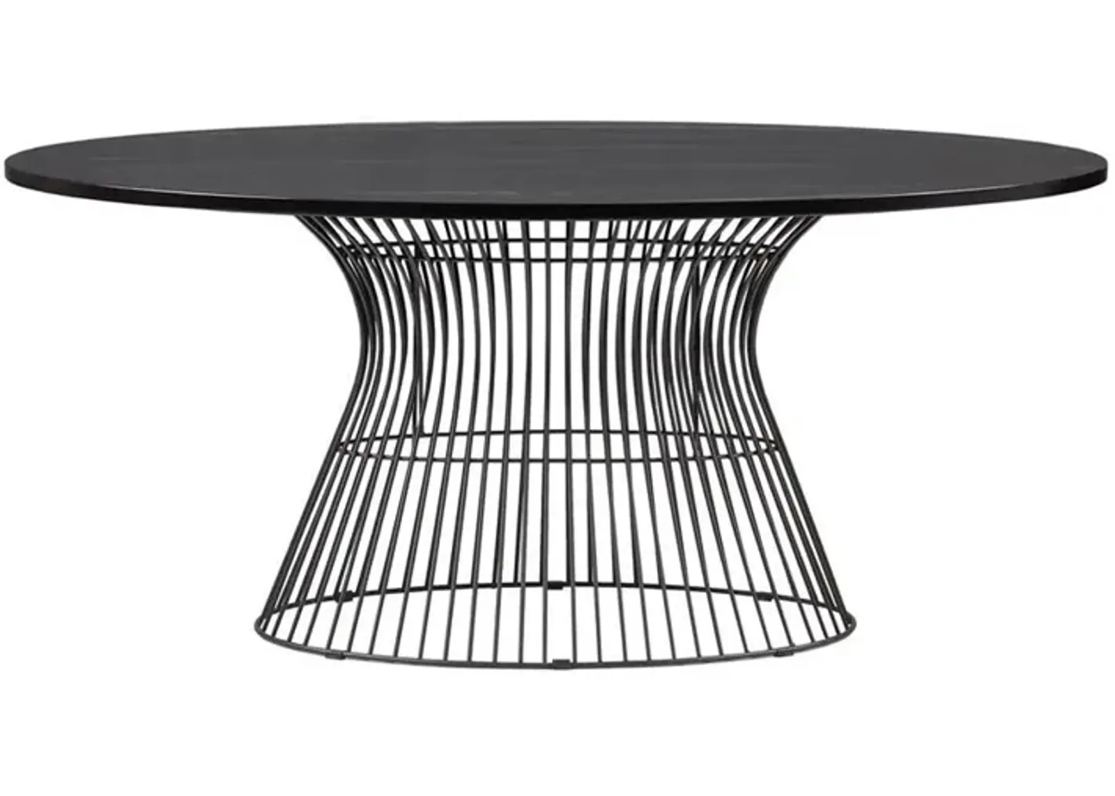 Belen Kox Black Oval Dining Table, Belen Kox