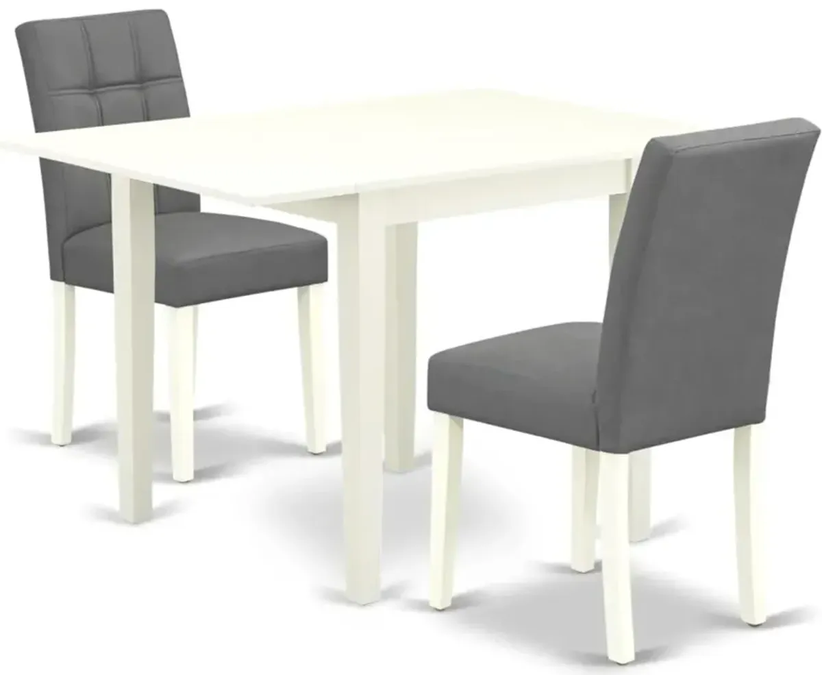 3 Piece Dining Table Set