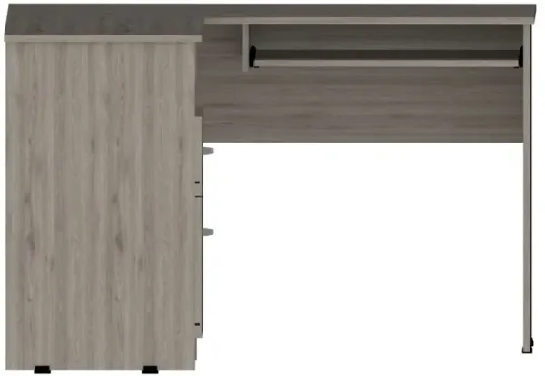 L-Shaped Desk Bradford, Office, Light Gray