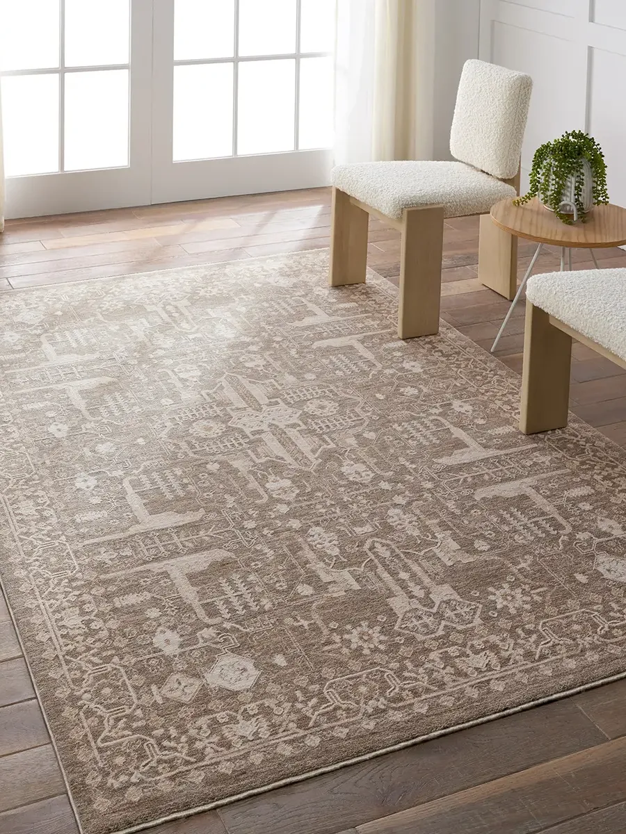 Lilit Lechmere Tan/Taupe 3' x 12' Runner Rug