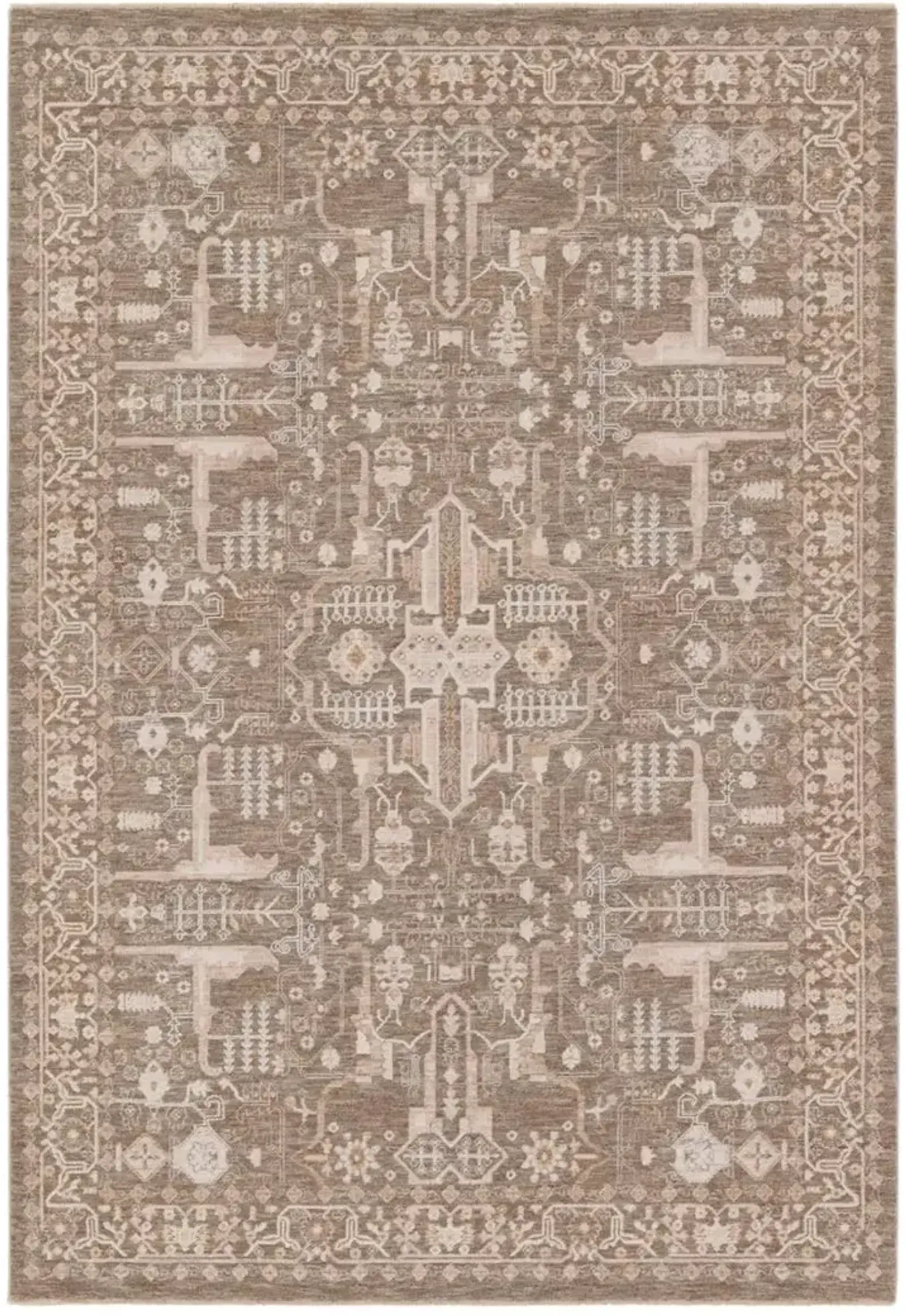 Lilit Lechmere Tan/Taupe 3' x 12' Runner Rug