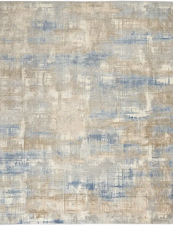 CK950 Rush CK951 Blue/Beige 9' x 12' Rug
