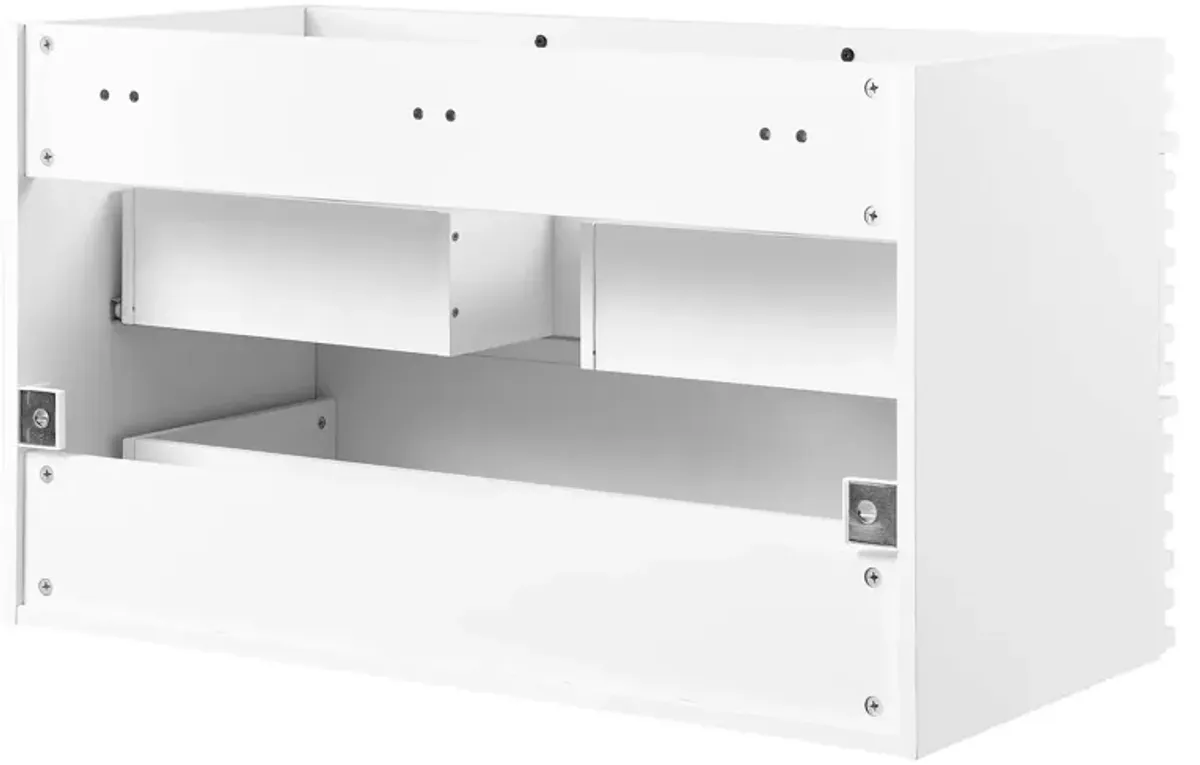 Render 36" Wall-Mount Bathroom Vanity Cabinet