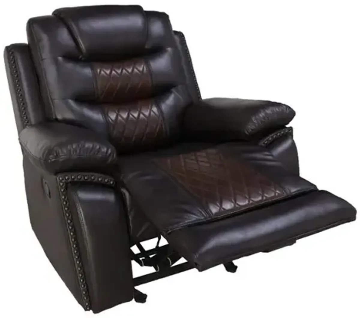 New Classic Furniture Nikko Glider Recliner-Brown