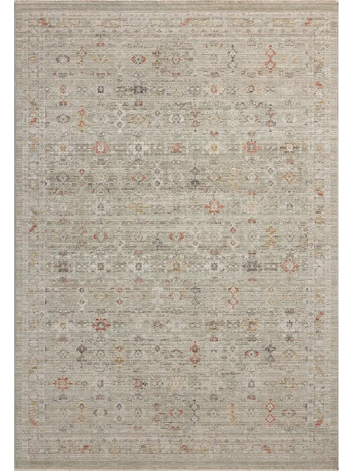 Ida Spa/Multi 2'7"x10' Runner Rug