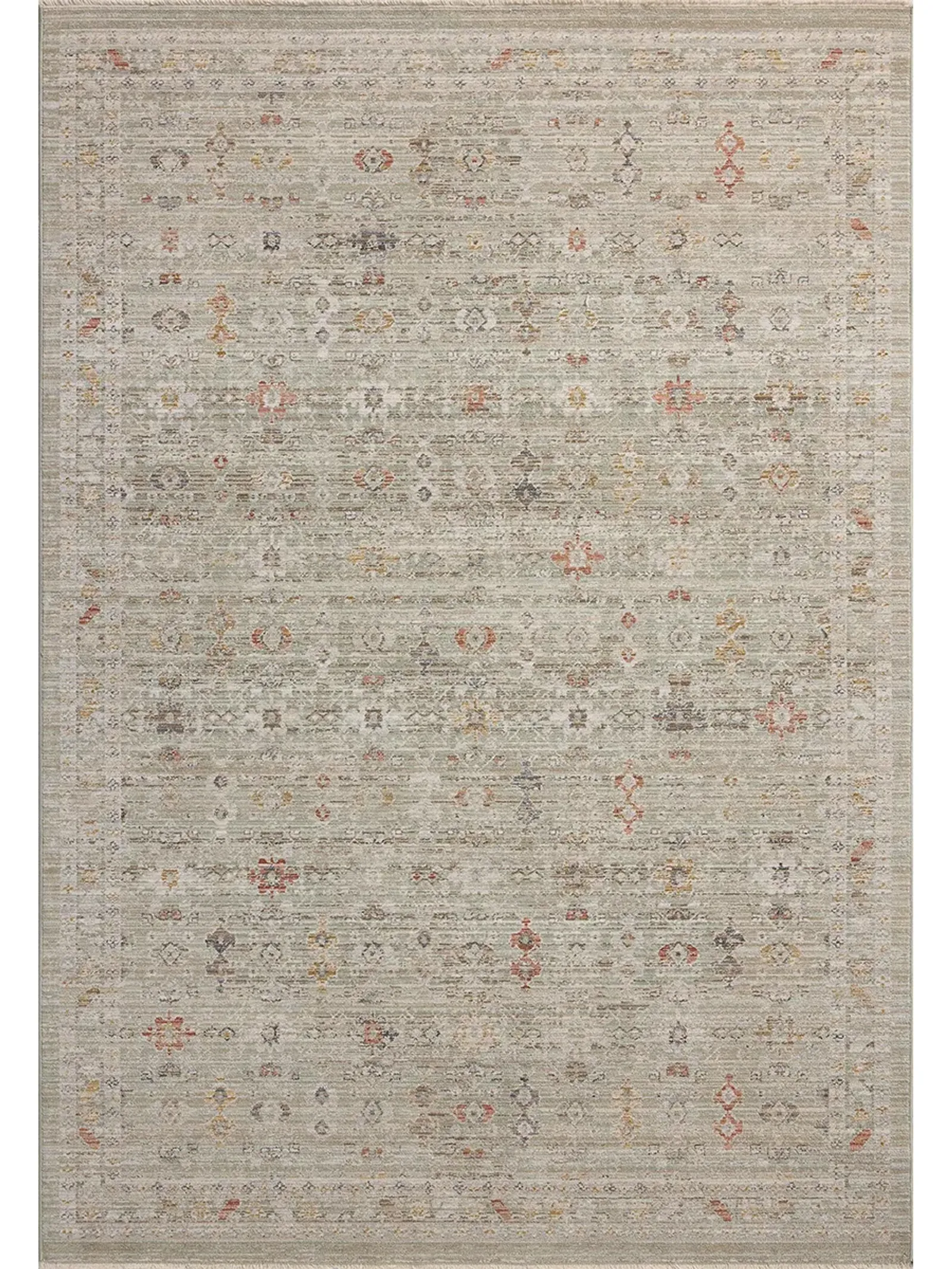 Ida Spa/Multi 2'7"x10' Runner Rug