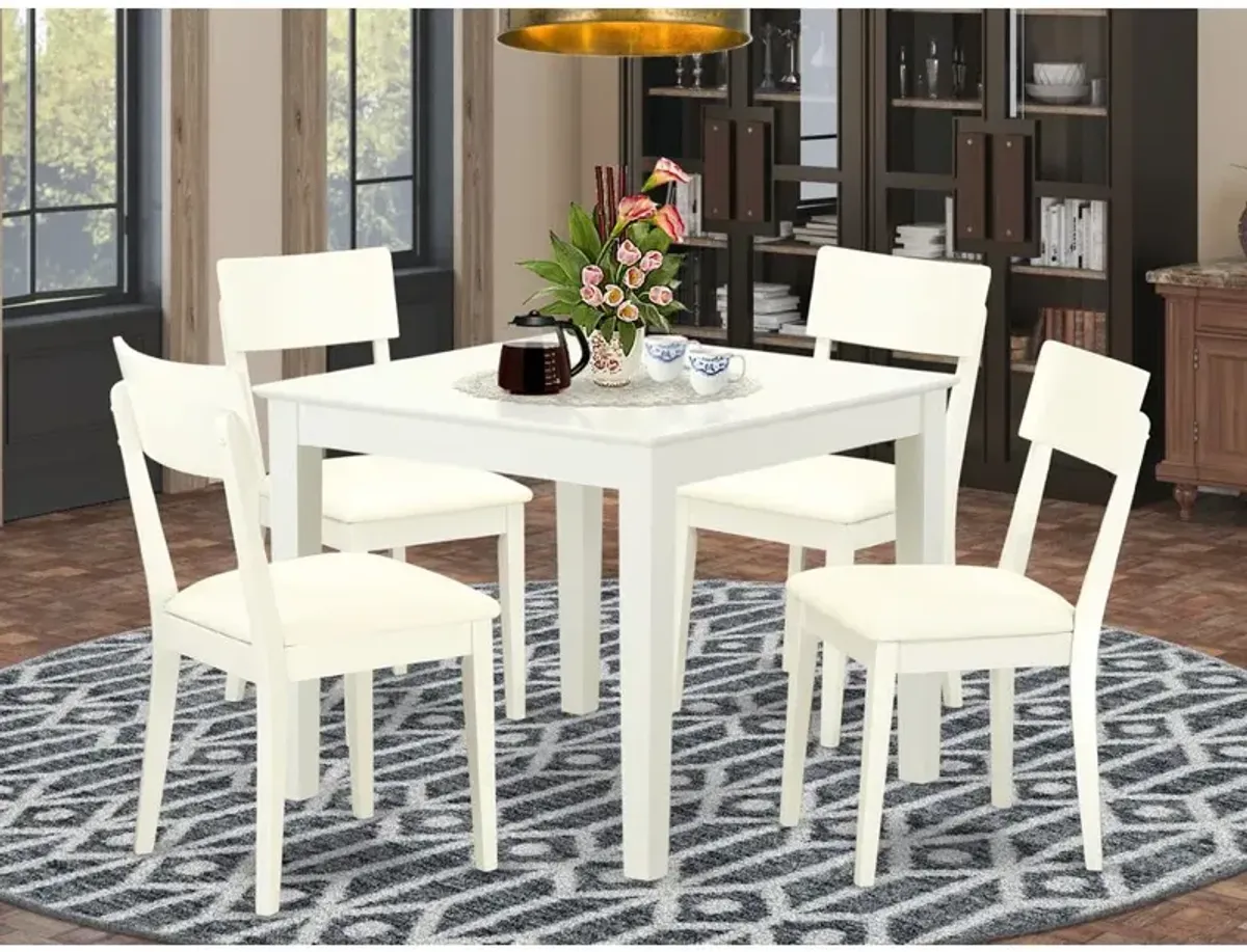 Dining Room Set Linen White