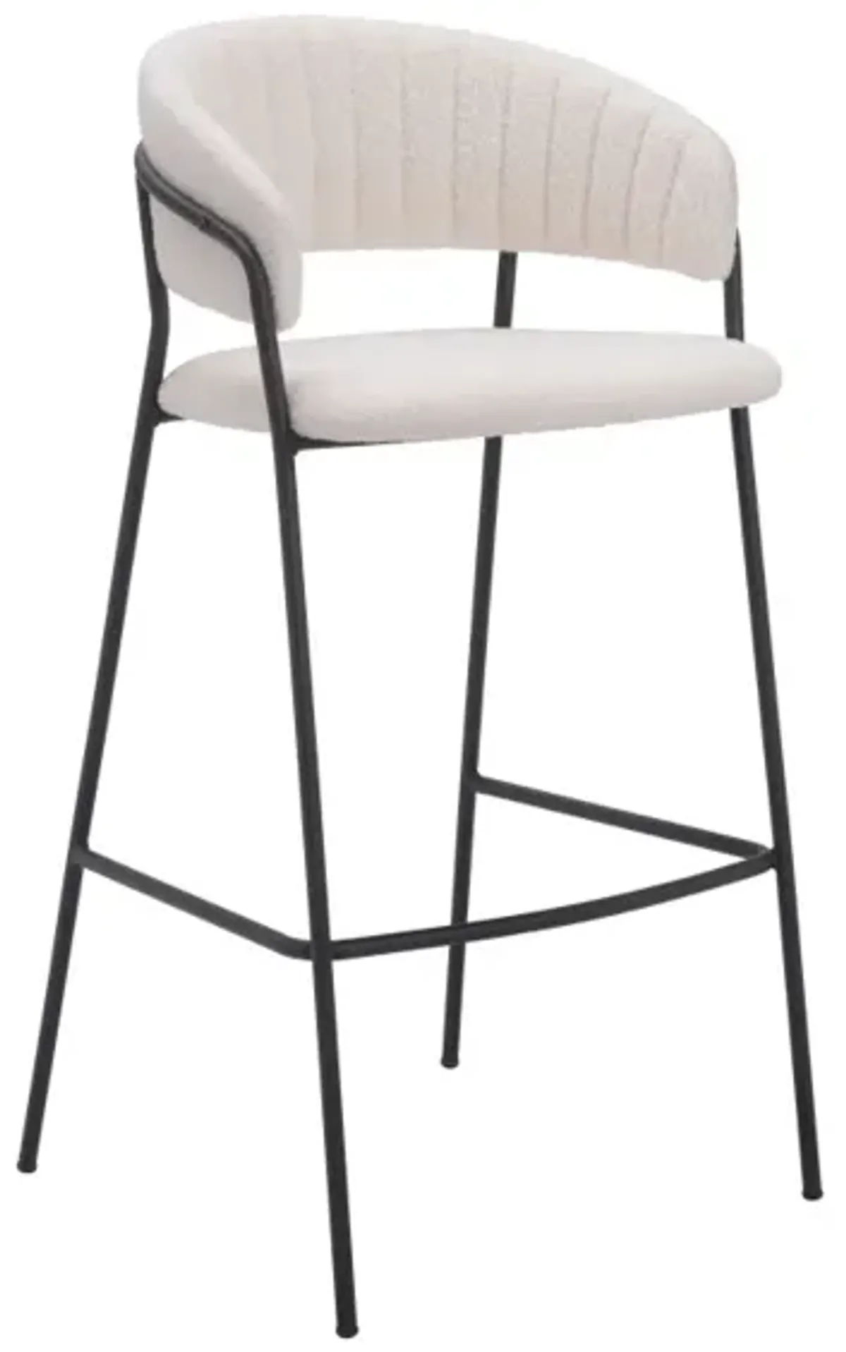 Josephine Barstool (Set of 2) Cream