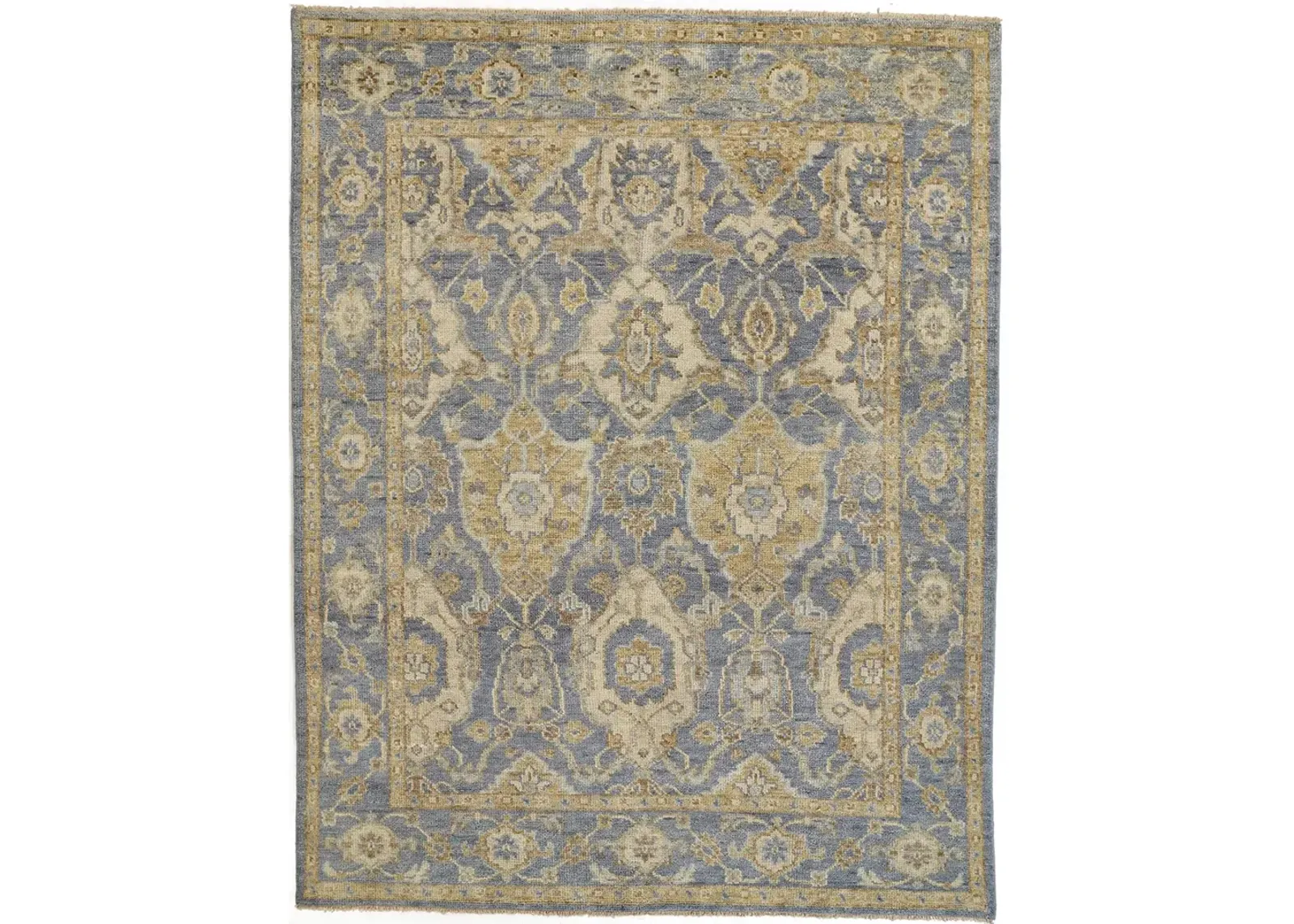 Carrington 6502F Blue/Gold/Tan 2' x 3' Rug