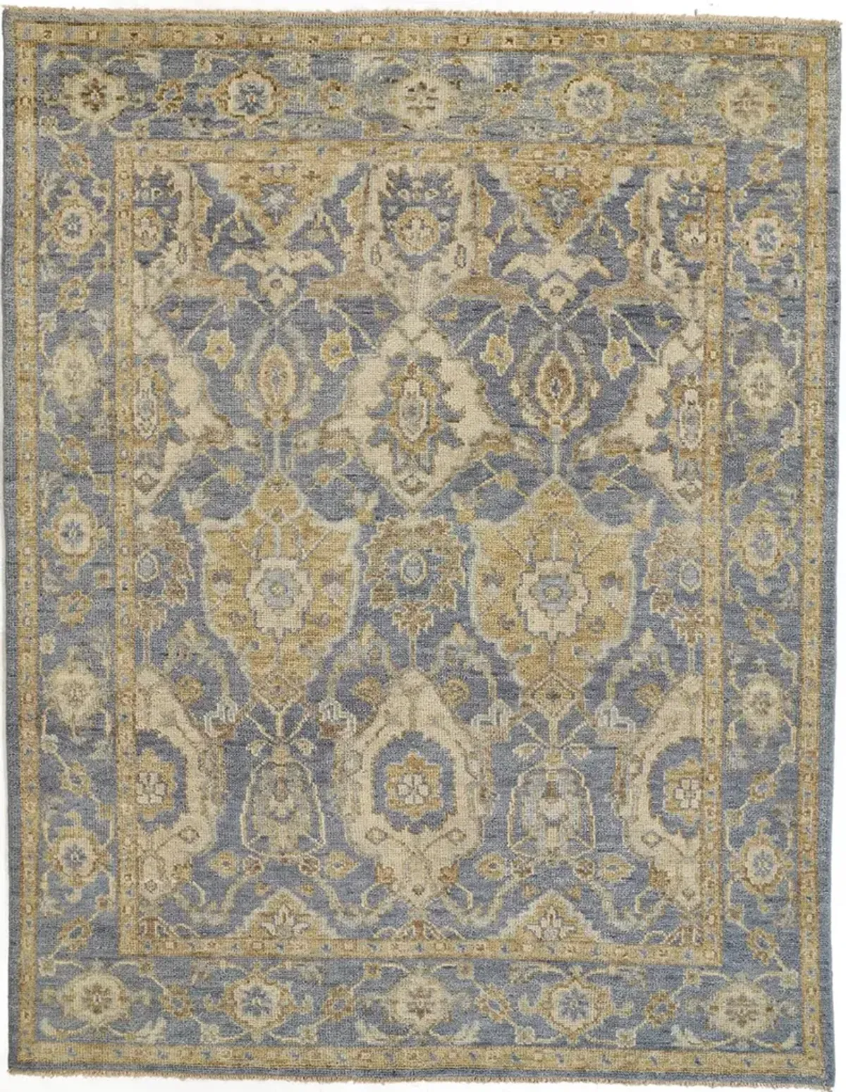 Carrington 6502F Blue/Gold/Tan 2' x 3' Rug