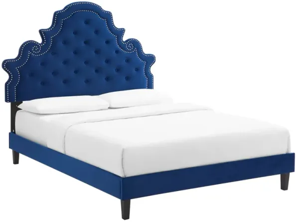 Modway - Gwyneth Tufted Performance Velvet Full Platform Bed