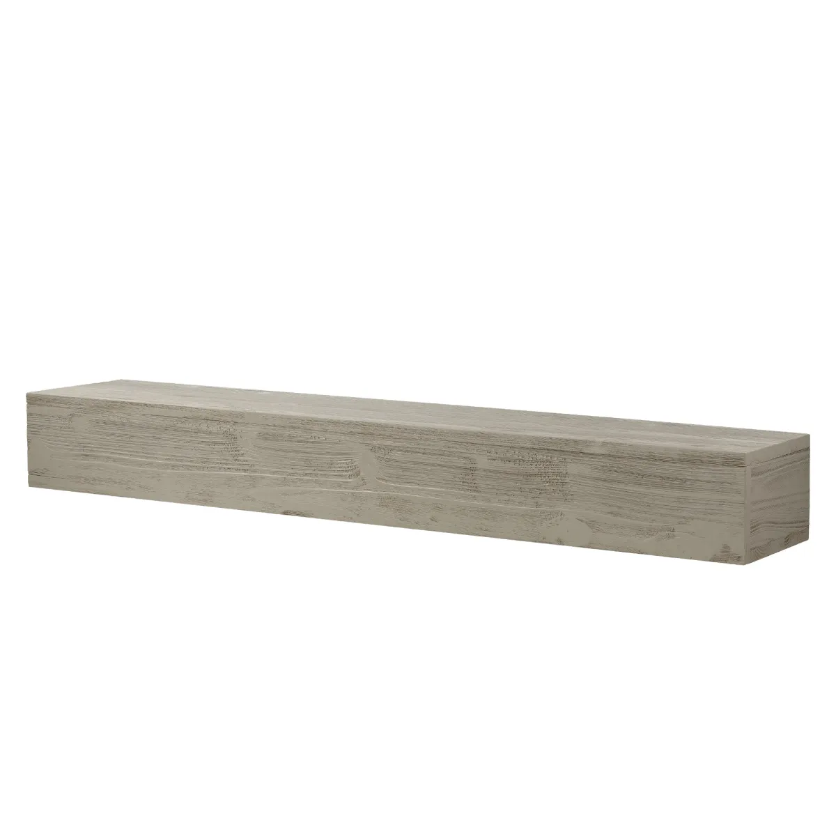 Streamdale Rustic Wood Fireplace Mantel, Floating Shelf Home Decor