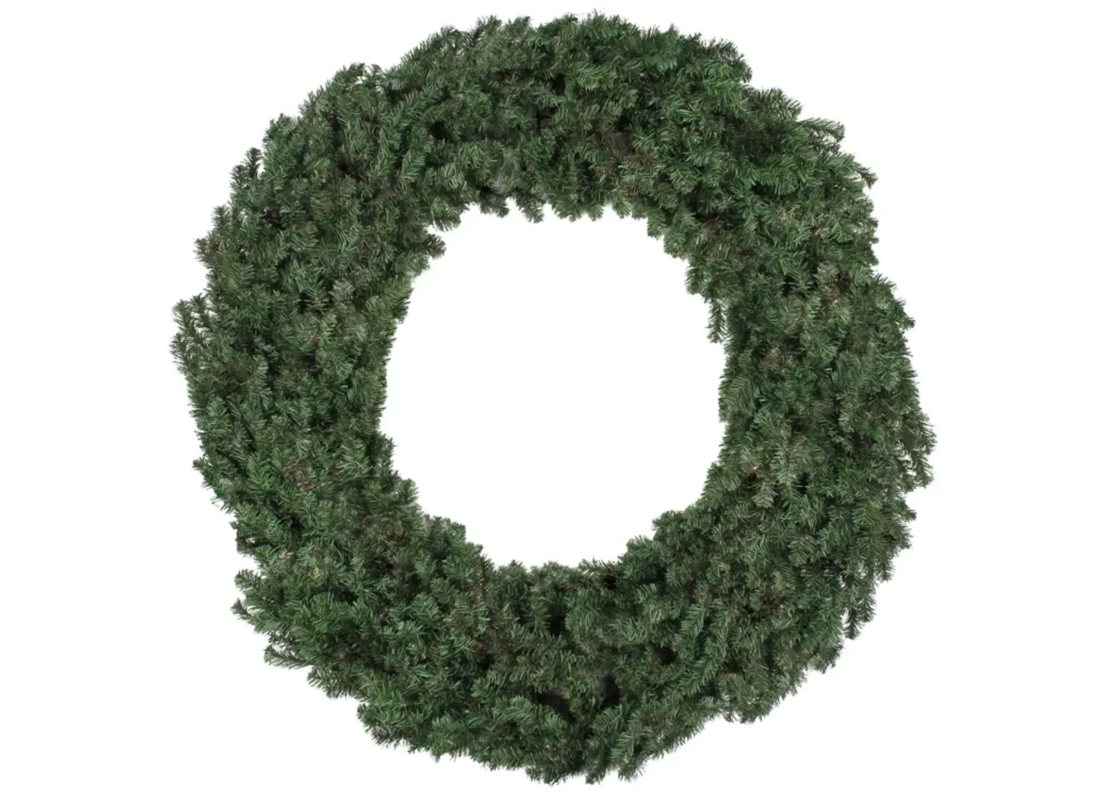 Canadian Pine Artificial Christmas Wreath  60-Inch  Unlit