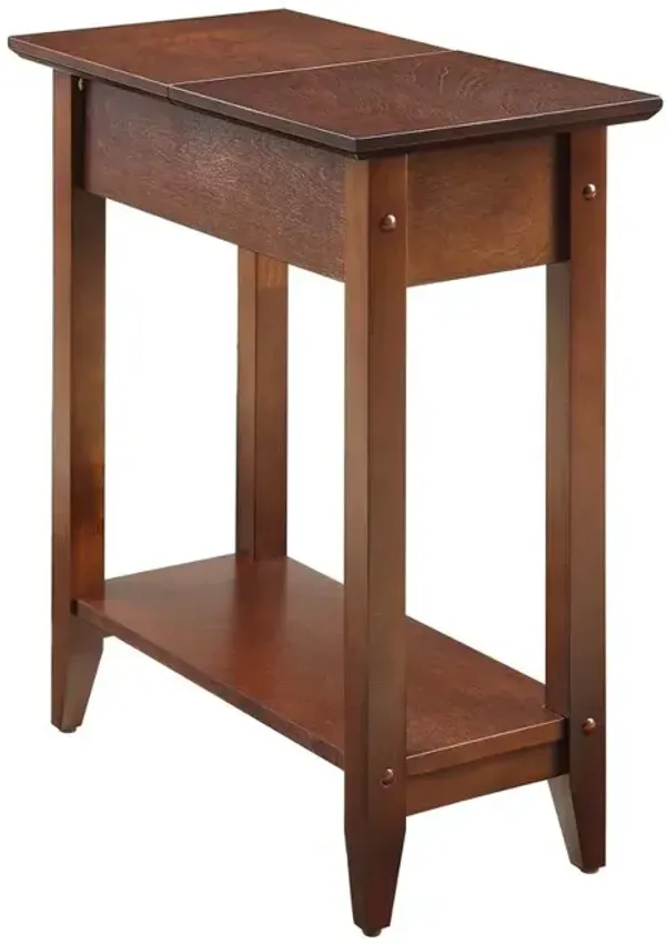 Convience Concept, Inc. American Heritage Flip Top End Table